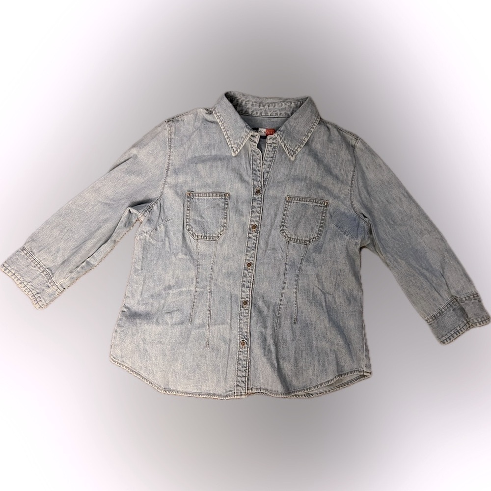 French Cuff Jean Shirt
